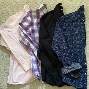 Express Slim Fit Button Down Shirts Medium